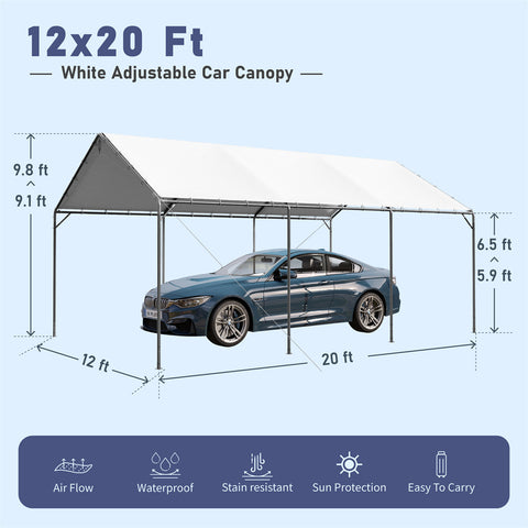 12x20 carport canopy best sale