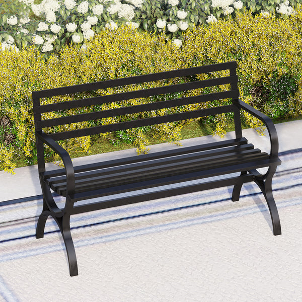 Aluminium garden online bench