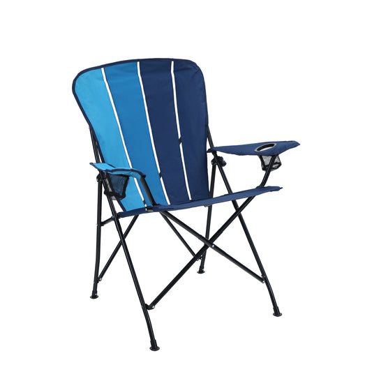 ALPHA CAMP Comcam Camping Chair With Canopy 50+ UPF Diamond-Shaped Design,  Royal Blue E01CC-509